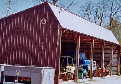 3 Sided Metal Buildings